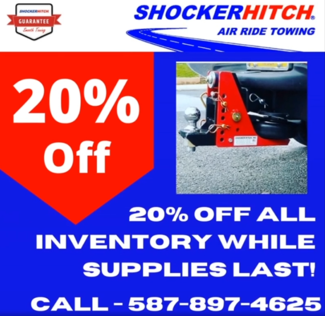 Shocker Hitches 20% OFF Sale