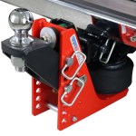 Shocker 12K Air Bumper Hitch with Raised Ball Mount