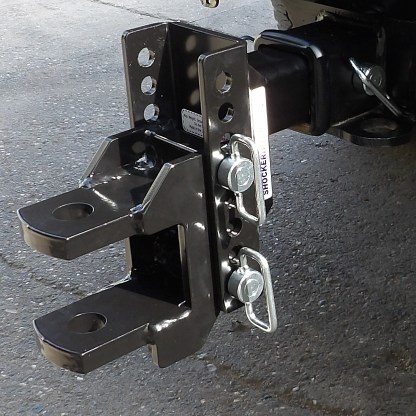 Shocker XR Clevis Pin Ball Mount - Dropped