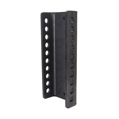 Shocker XR Channel Only - Unwelded - Raw Steel - 10 Hole Channel