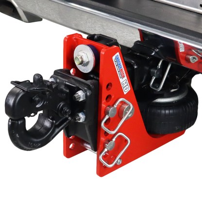 Shocker 20K HD Air Bumper Hitch with Pintle Hook Mount