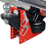 Shocker 20K HD Air Bumper Hitch with Raised Ball Mount