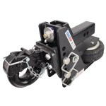 Shocker HD Max Black Air Pintle Hitch - 10 Ton