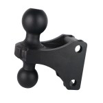 Shocker Max Black Combo Ball Mount Attachment