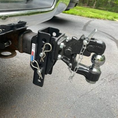 Shocker XR Pintle & Ball Combo Hitch Installed