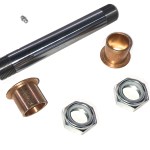 Gooseneck Surge Deluxe Pivot Bolt Kit - Include 2 Brass Bushings, 1.25" Pivot Bolt, Grease Zerk & 2 Lock Nuts