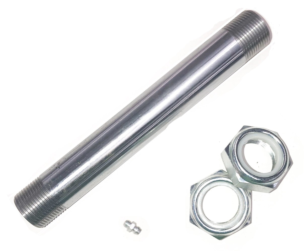 Gooseneck Surge Standard Pivot Bolt Kit - Includes 1.25" Pivot Bolt, Grease Zerk & 2 Lock Nuts
