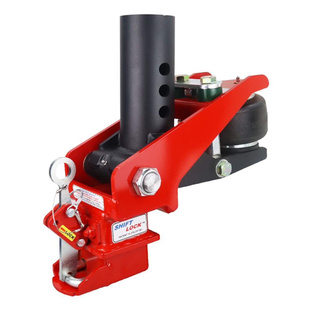 Shocker QuickAir Gooseneck Surge Air Hitch and Coupler For 5th Wheel Gooseneck Pin Box