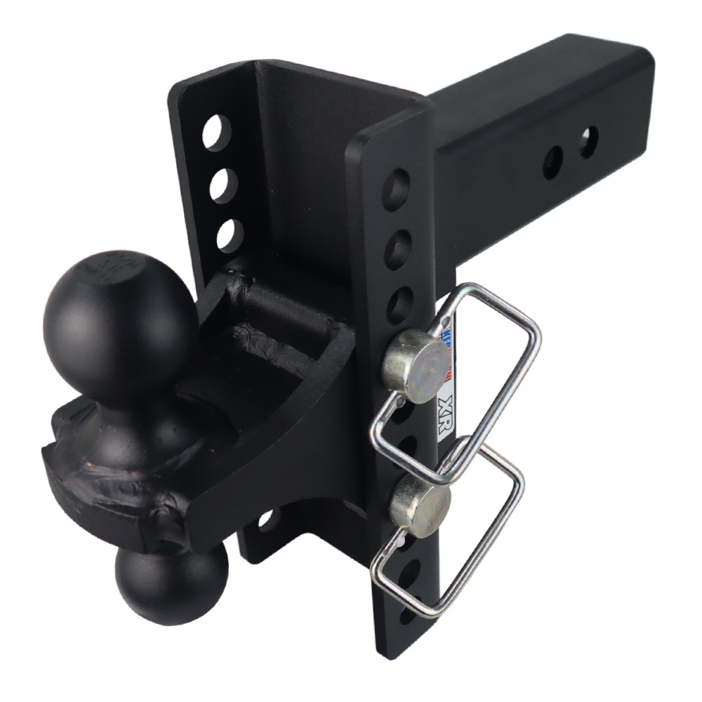 Shocker XR with Black Combo Ball - 2-1/2" Shank with 10-Hole Frame