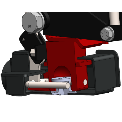 Shocker Gooseneck Coupler Lock - Drawing - Cut Out View