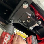 Install Step 2 - Secure Lower Bolts Air Ride System Into Quick Air Pin Box