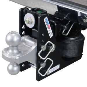 Shocker 14K Max Black Air Hitch with Combo Ball Mount (2" & 2-5/16" Balls)