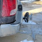 Shocker Impact Max Hitch (Flipped Around) on Truck