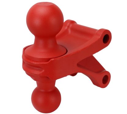 Shocker Hitch Red Combo Ball Mount