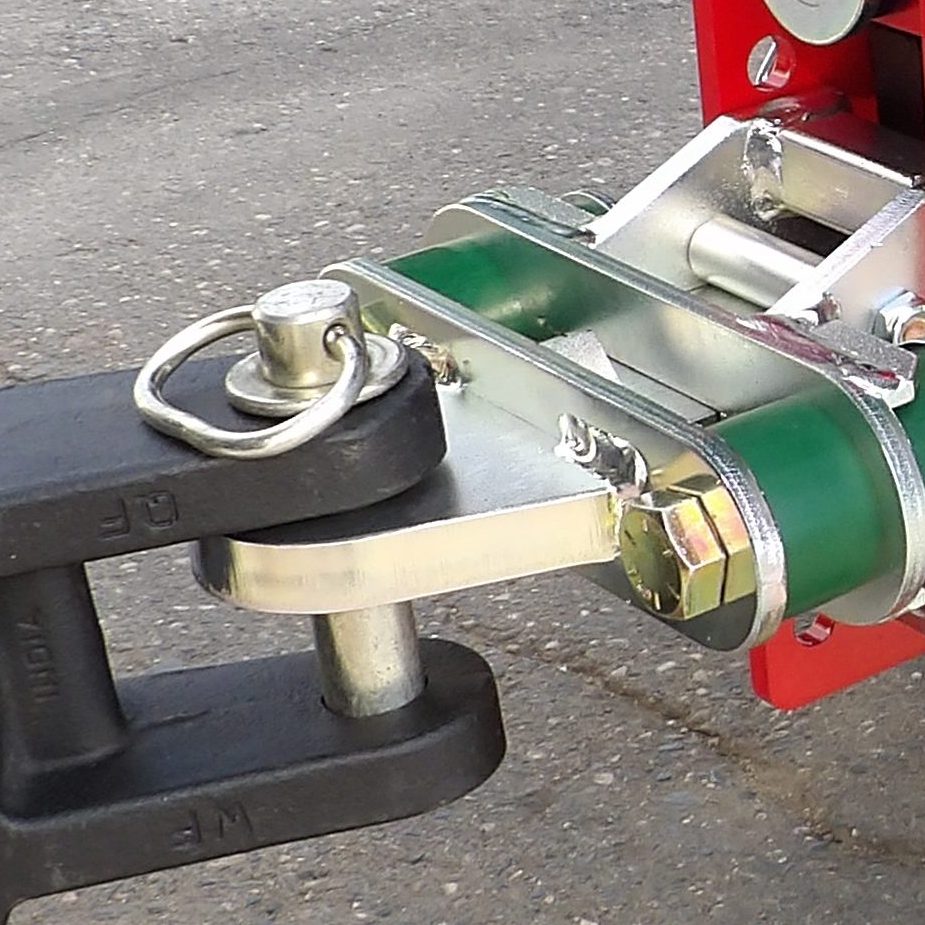 Shocker Cushioned Drawbar Mount Attachment w/ 1" hole