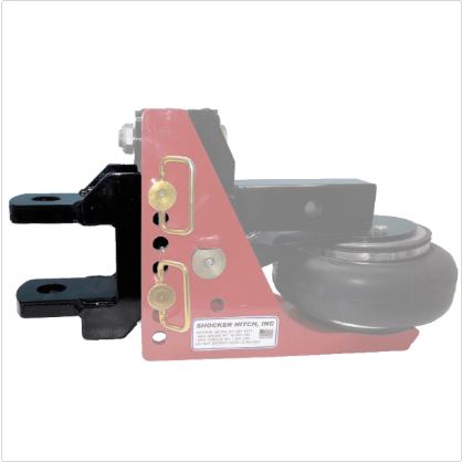 Shocker Hitch Clevis Pin Ball Mount Attachment w/ 1-1/4" Hole