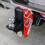 Shocker 14K Impact Cushion Bumper Hitch with Drop Ball Mount - Max Rise