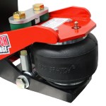 Shocker 30K Gooseneck Air Hitch Coupler for 2-5/16" Ball 4SQ STR SL Air Bag Cushion Close-Up