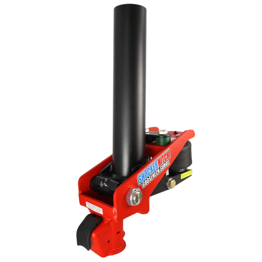 Shocker Gooseneck Surge Air Hitch Blank Stem Demco EZ Latch Coupler for 2-5/16" Ball