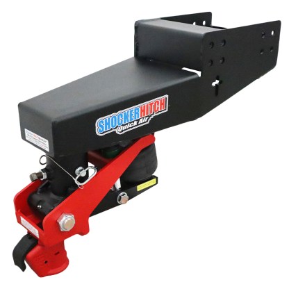 Shocker Quick Air 5th Wheel to Gooseneck Conversion Kit with Demco EZ Latch Coupler (no chain kit) - Turning Point Pin Box