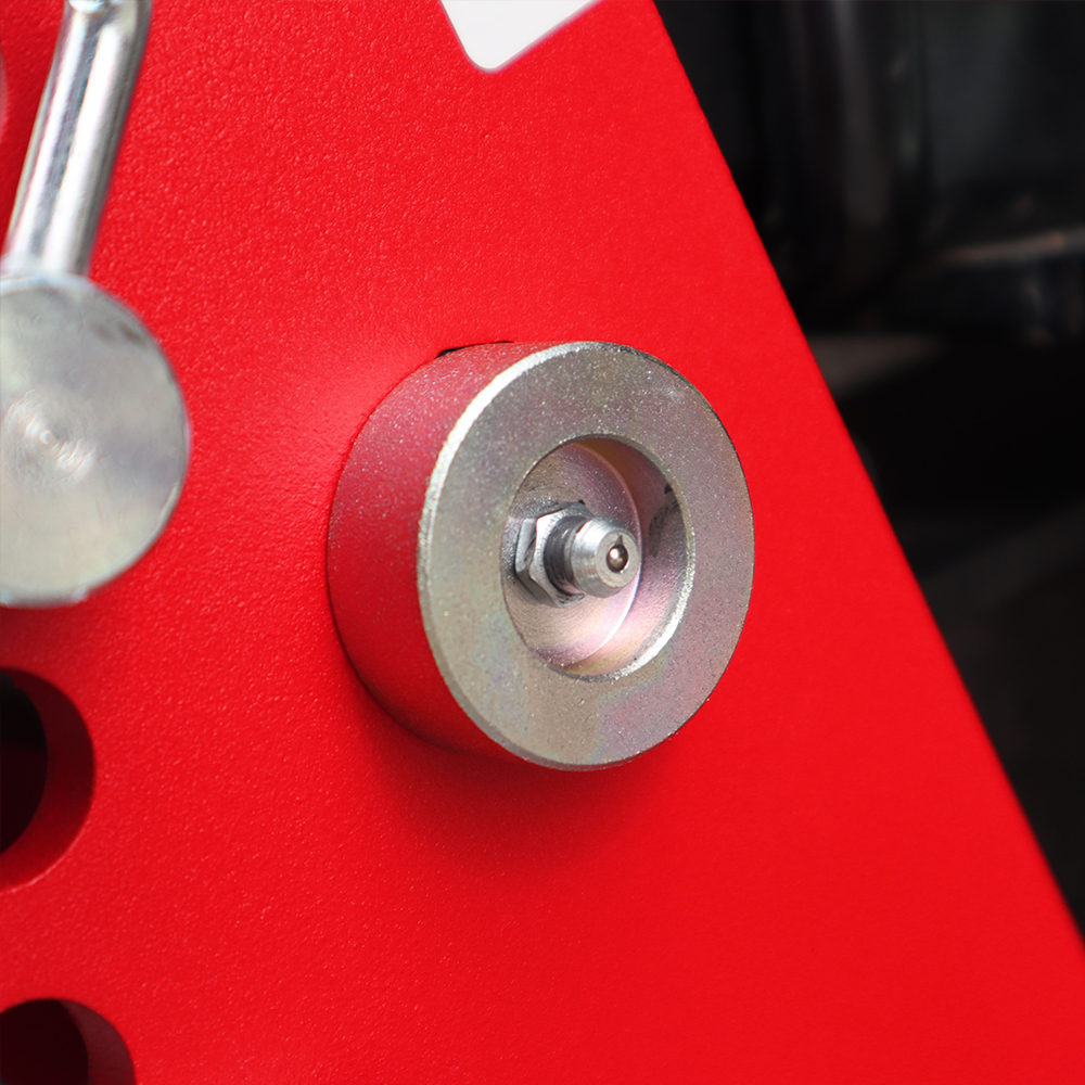 Air Receiver Hitch - 1" Diameter 1045 Carbon Steel Pivot Bolt Grease Zerk