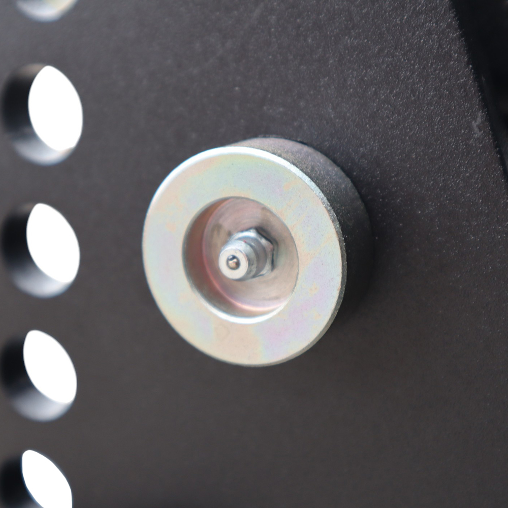 Max Black Air Receiver Hitch - 1" Diameter 1045 Carbon Steel Pivot Bolt Grease Zerk