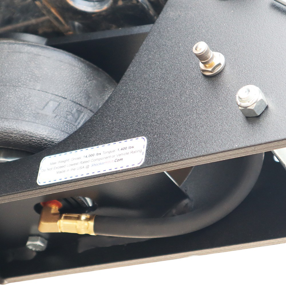 Premium Air Line & Air Tank Valve System with Max Black