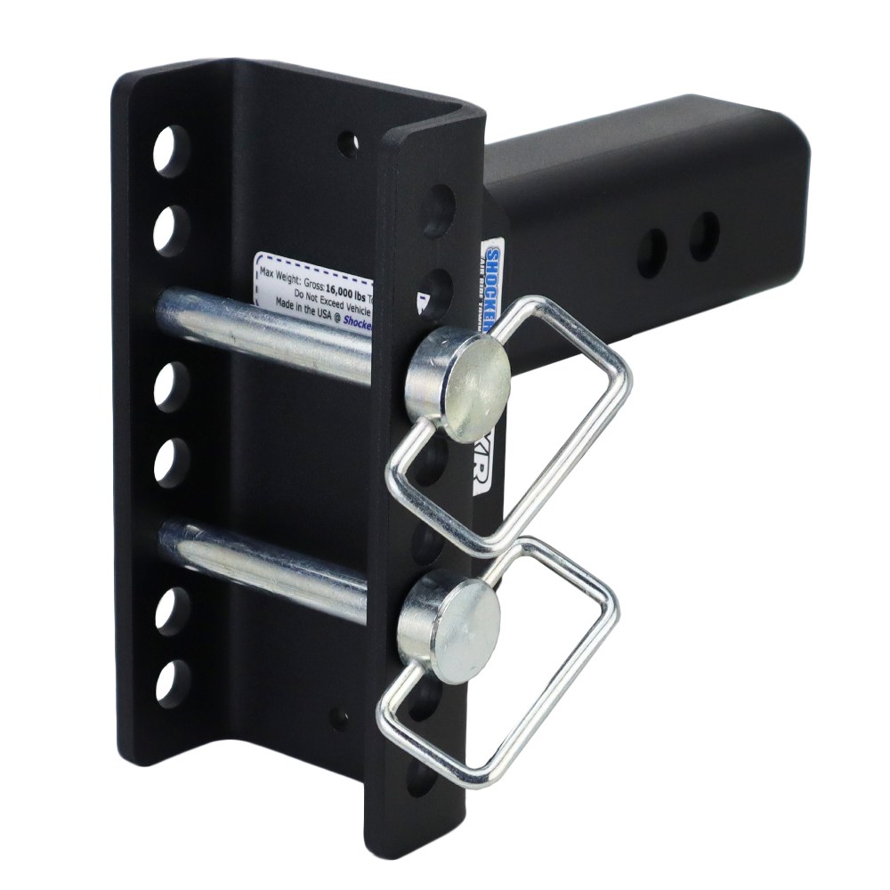 Shocker XR Channel Drop Hitch Fits 2-1/2" Receiver 8 Hole Frame