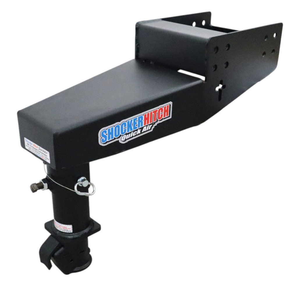 Shocker 5th Wheel to Gooseneck Conversion Kit with Demco EZ Latch Coupler (no chain kit) - Turning Point