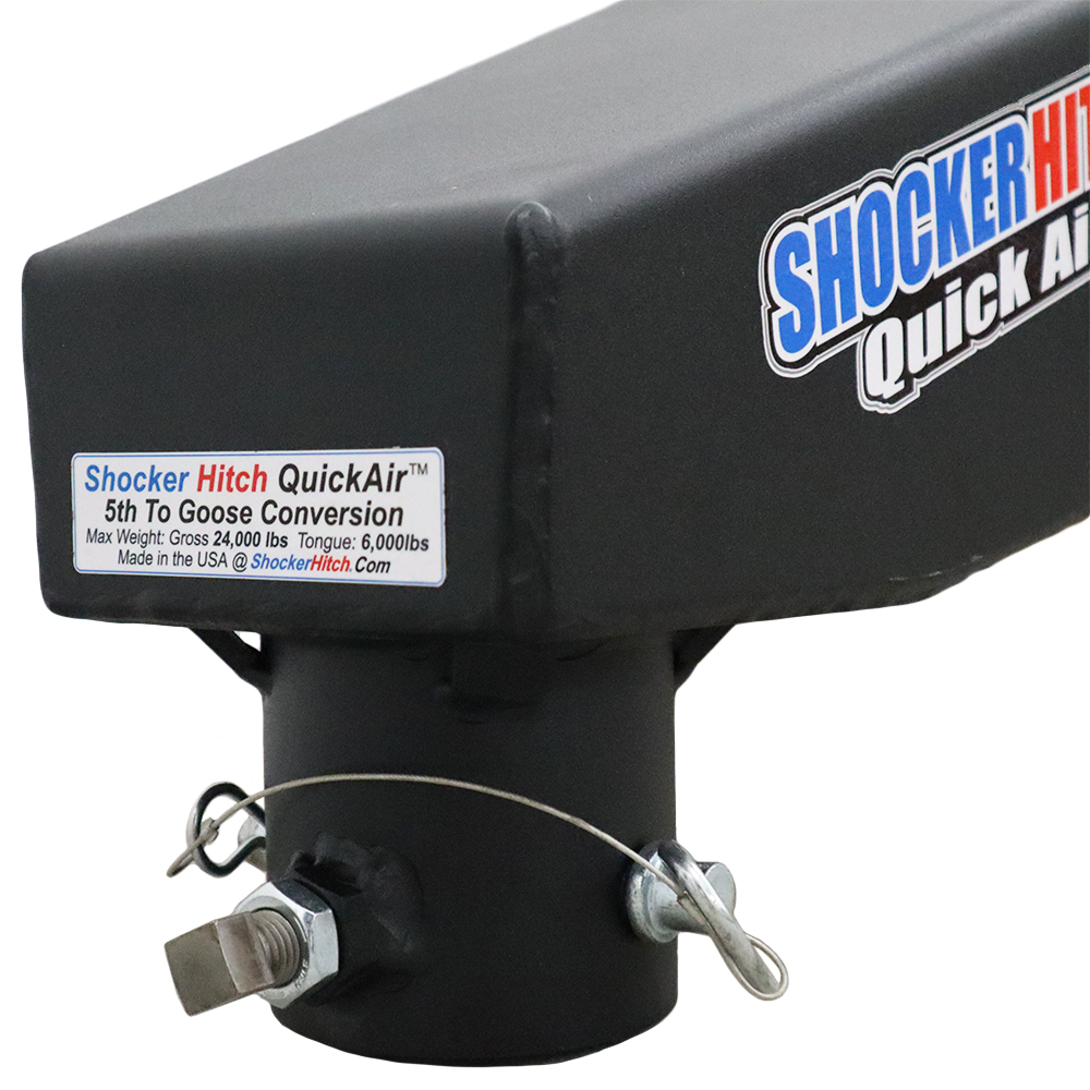 5th Wheel to Gooseneck Pin Box comes with Set Bolt & Pin (SH-4405 or SH-4410)