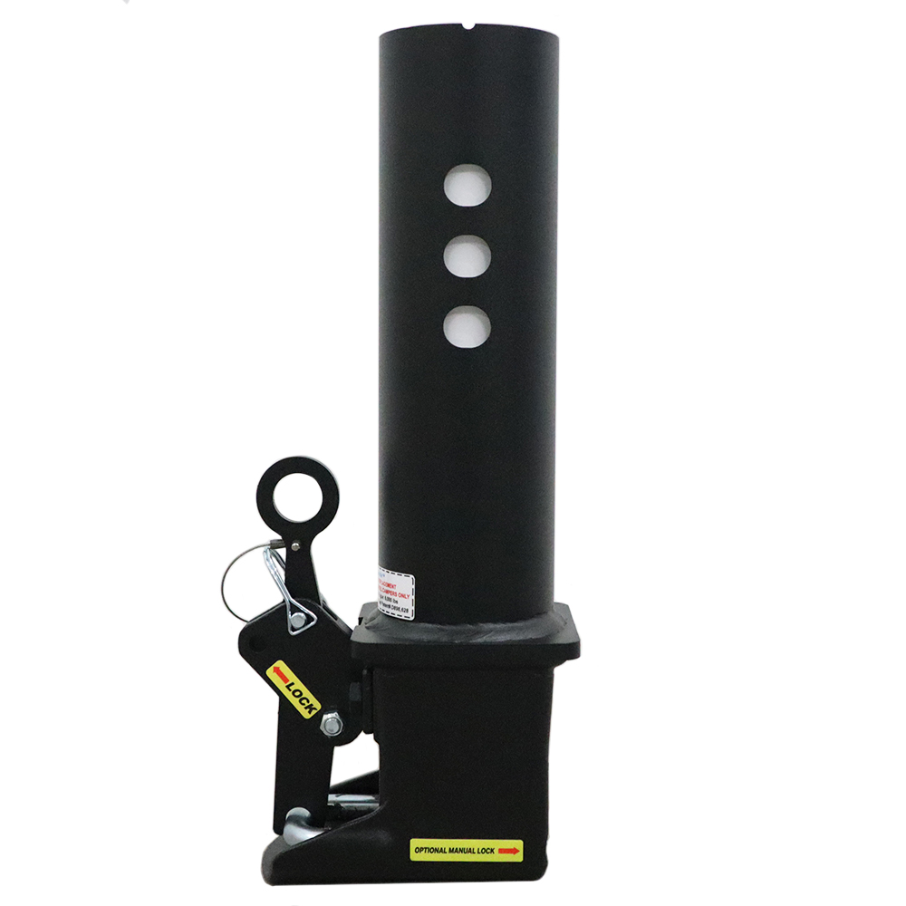 Shocker Gooseneck Stem and Shift Lock Coupler For 5th Wheel Gooseneck Pin Box