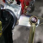 Combo Sway Mount Shown With Sway bar Installed Close Up