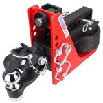 14K Air Hitch & Channel 8-Ton Pintle & 2-5/16" Ball - 2" Receiver