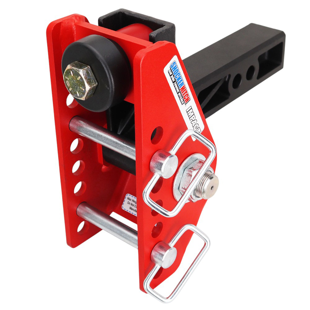 14K Impact Dual Cushion Bumper Hitch Base Frame w/ Pins - For 2" Receiver