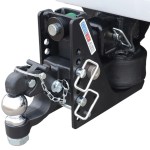 14K Max Black Air Hitch & Channel 8-Ton Pintle & 2-5/16" Ball Installed