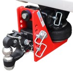 20K HD Air Hitch & Channel 8-Ton Pintle & 2" Ball Installed