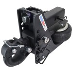 20K HD Max Black Air Hitch & Channel 10-Ton Pintle - 2-1/2" Receiver