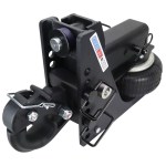 20K HD Max Black Air Hitch & Channel 10-Ton Pintle - 3" Receiver