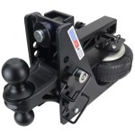 HD Max Black Air Hitch & Black Combo Ball - Fits 2" Receiver