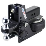 HD Max Black Air Hitch & Chrome Combo Ball - Fits 3" Receiver