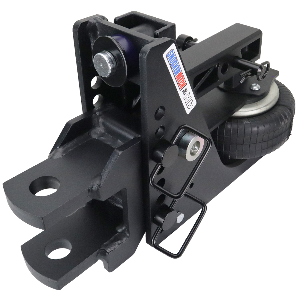 HD Max Black Air Hitch & Clevis - Fits 2" Receiver