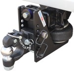 20K HD Max Black Air Hitch & Channel 8-Ton Pintle & 2-5/16" Ball Installed