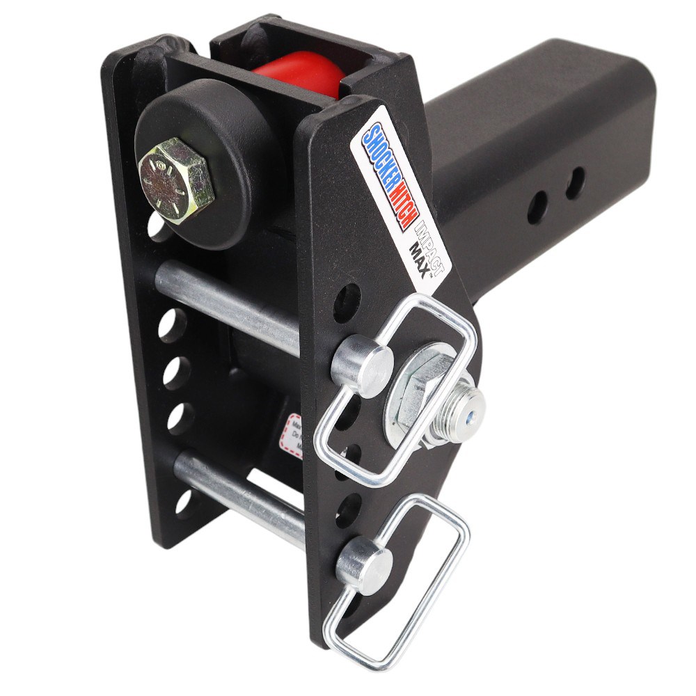 20K Impact Max Dual Cushion Bumper Hitch Base Frame w/ Pins - For 3" Receiver
