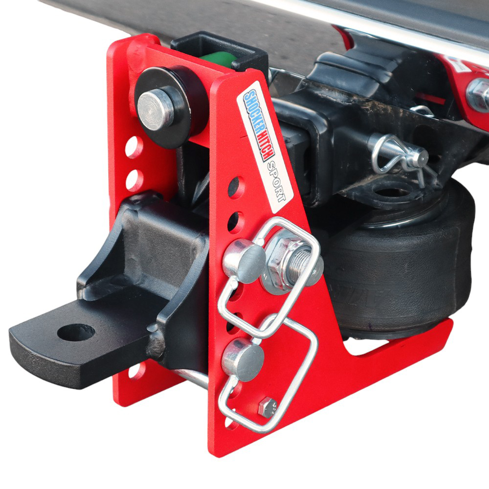 Shocker Sport Air Receiver Hitch & Drawbar Mount Installed
