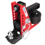 Shocker Sport Air Receiver Hitch & Drop Ball Mount w/ 2" Ball