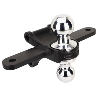 Shocker Chrome Combo Ball Attachment with Sway Tabs SH-340C-SC