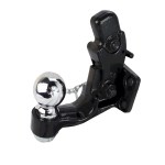 Shocker Pintle Hook with Ball Combo - Open Position