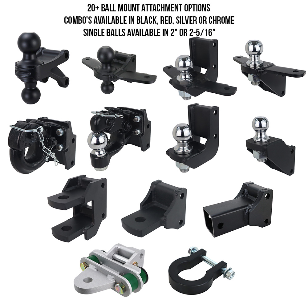 All Shocker Receiver Hitch Attachments and Mounts