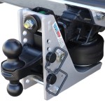 10K Air Hitch & Black Combo Ball Installed