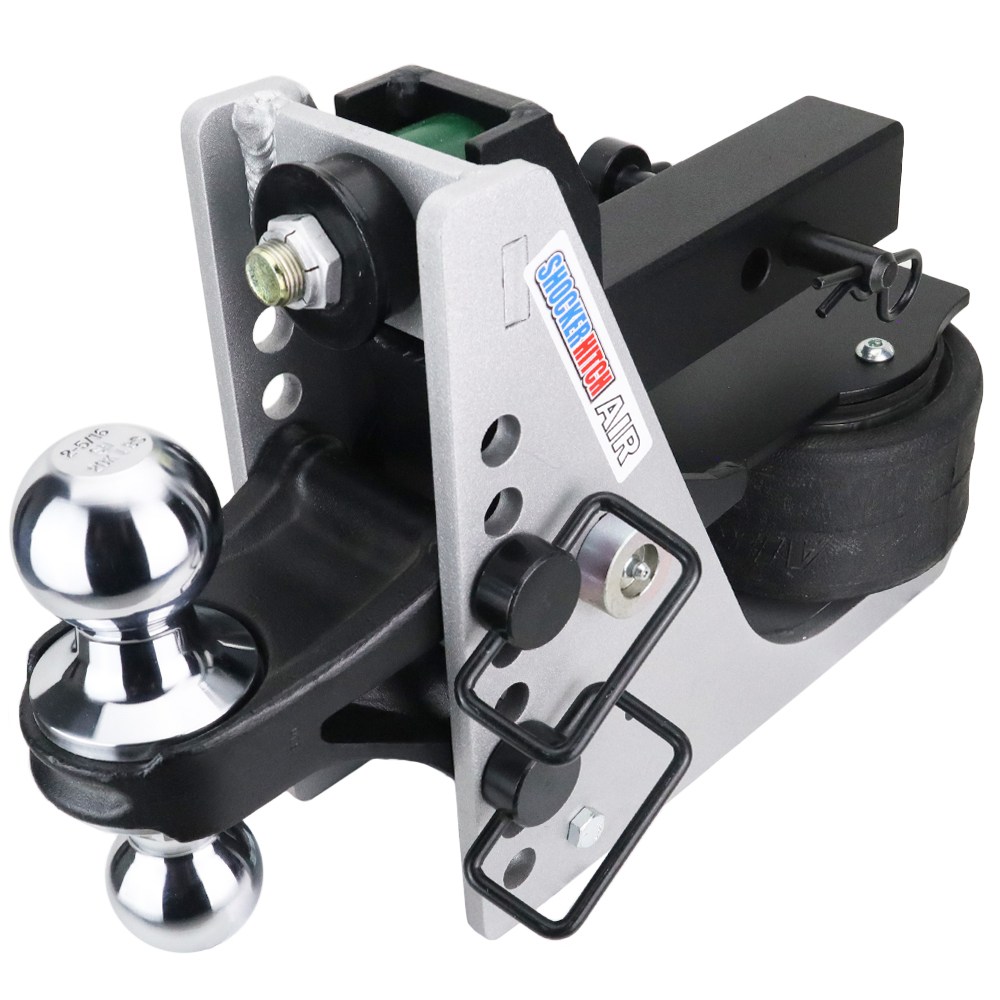 Aluminum 10K Air Hitch & Chrome Combo Ball - 2" Receiver